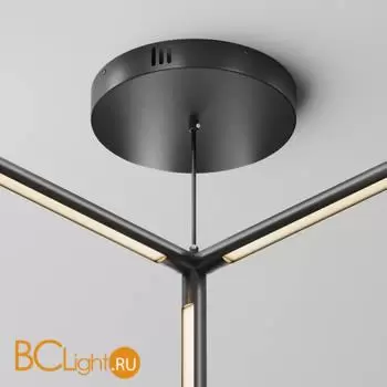 Потолочная чаша для ввода питания с блоком питания системы Shelf Maytoni Accessories for system CA031B-B - Фото 0