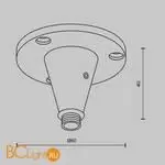 Фиксатор для накладного монтажа системы Shelf Maytoni Accessories for system CA026BS-B - Фото 3