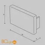 Заглушка для шинопровода Maytoni Accessories for tracks Basity new TRA172EC-12B - Фото 2