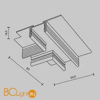 Коннектор шинопровода Maytoni Accessories for tracks Basity new TRA172CT-12B - Фото 4