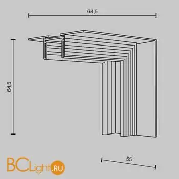 Коннектор шинопровода Maytoni Accessories for tracks Basity new TRA172ICL-12B - Фото 4