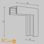 Коннектор шинопровода Maytoni Accessories for tracks Basity new TRA172ICL-11B - Фото 4