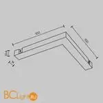 Коннектор шинопровода Maytoni Accessories for tracks Basity new TRA172CPC-1B - Фото 4