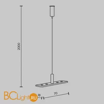 Крепление для шинопровода Maytoni Accessories for tracks Basity new TRA172SW-R-1B - Фото 4