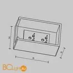 Заглушка для шинопровода Maytoni Accessories for tracks Elasity new TRA160EC-1B - Фото 1