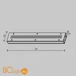 Крепление для шинопровода Maytoni Accessories for tracks Elasity new TRA160TCC-S - Фото 2