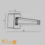 Крепление для шинопровода Maytoni Accessories for tracks Elasity new TRA160BC-B - Фото 2