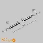 Уличный токоведущий светильник Line Elasity IP 3000K 30Вт 3м O-TR001-LL-L30W3K - Фото 5