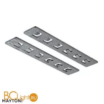 Коннектор прямой 2шт Maytoni Exility встраиваемый серый TRA034C-42S - Фото 0