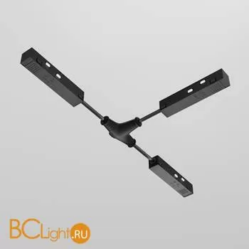Коннектор питания Т-образный Maytoni Exility черный TRA034CWT-42B