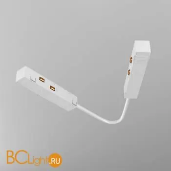Коннектор питания угловой 15 см Maytoni Exility белый TRA034CPC-42W-15 - Фото 1