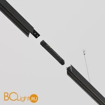 Коннектор питания прямой Maytoni Exility черный TRA034PC-42B - Фото 2