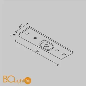 Коннектор шинопровода Maytoni Accessories for tracks Exility TRA034C-21W - Фото 4
