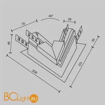 Коннектор шинопровода Maytoni Accessories for tracks Exility TRA034CLS-42.12W - Фото 5