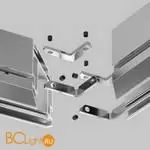 Комплект уголков 90° горизонтальных (2 соединителя + 4 винта) для профиля Maytoni Accessories for tracks Exility TRA034CL-MP-1 - Фото 2