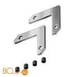 Комплект уголков 90° горизонтальных (2 соединителя + 4 винта) для профиля Maytoni Accessories for tracks Exility TRA034CL-MP-1