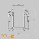 Профиль для монтажа Exility в натяжной ПВХ потолок, 2м Maytoni Exility TRA034MP-212S - Фото 6