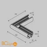 Коннектор шинопровода Maytoni Accessories for tracks Exility TRAM034CL-R-41B - Фото 4