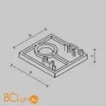 Заглушка для шинопровода Maytoni Accessories for tracks Exility TRAM034EC-41W - Фото 4