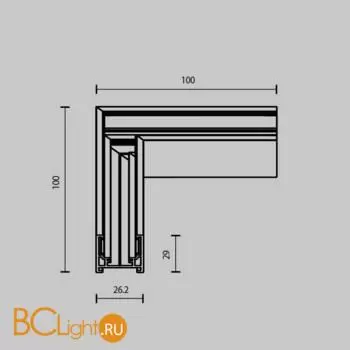 Коннектор шинопровода Maytoni Accessories for tracks Exility TRAM034CL-41W - Фото 4