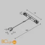 Коннектор шинопровода Maytoni Accessories for tracks Exility TRA101SWT-2B - Фото 4