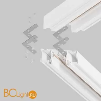 Комплект угловых плоских соединителейдля демпферного шинопровода , 4 шт Maytoni Accessories for tracks Exility TRA034D-CL-42S - Фото 3