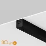Профиль 2м Exility IP накладной черный O-TR002OH-P-B2M - Фото 0