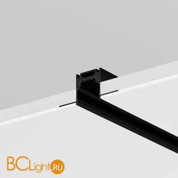 Профиль 2м Exility IP встраиваемый черный O-TR002BF-P-B2M - Фото 1