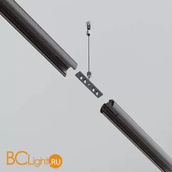 Коннектор прямой для низкопрофильного шинопровода Maytoni Accessories for tracks Exility TRAM034CI-R-41B - Фото 2