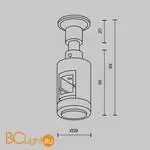 Крепление для шинопровода Maytoni Accessories for tracks Flarity new TRA155CW-S1-BS - Фото 3