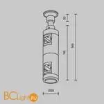 Крепление для шинопровода Maytoni Accessories for tracks Flarity new TRA155CW-D1-B - Фото 3