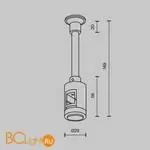 Крепление для шинопровода Maytoni Accessories for tracks Flarity new TRA155CW-SL1-B - Фото 3