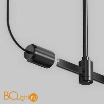 Токоподвод Maytoni Accessories for tracks Flarity new TRA154C-SB1-B - Фото 2