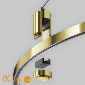 Крепление для шинопровода Maytoni Accessories for tracks Flarity new TRA154SW-BB-R-BS - Фото 2