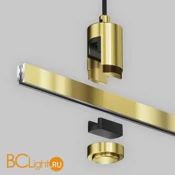 Подвес тросовый Hang с вводом питания Flarity латунь Maytoni Accessories for tracks TRA157SW-B1-BS - Фото 2