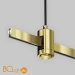 Подвес тросовый Hang с вводом питания Flarity латунь Maytoni Accessories for tracks TRA157SW-B1-BS - Фото 1