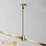 Подвес тросовый Hang с вводом питания Flarity латунь Maytoni Accessories for tracks TRA157SW-B1-BS - Фото 0