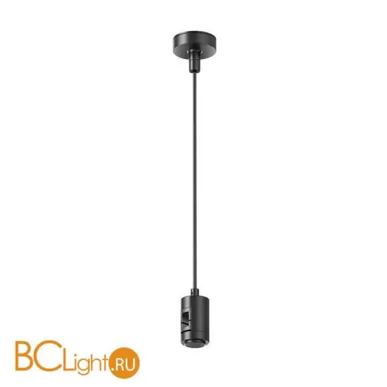 Подвес тросовый Hang с вводом питания Flarity черный Maytoni Accessories for tracks TRA157SW-B1-B Подвес тросовый Hang с вводом питания Flarity черный Maytoni Accessories for tracks TRA157SW-B1-B