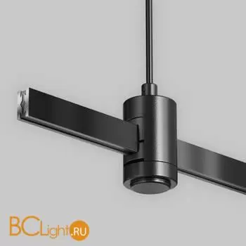 Подвес тросовый Hang с вводом питания Flarity черный Maytoni Accessories for tracks TRA157SW-B1-B - Фото 1