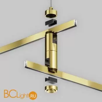 Подвес тросовый Hang двойной Flarity латунь Maytoni Accessories for tracks RA157SW-D1-BS - Фото 2