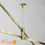 Подвес тросовый Hang двойной Flarity латунь Maytoni Accessories for tracks RA157SW-D1-BS - Фото 0