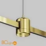 Подвес тросовый Hang с прямым коннектором питания Flarity латунь Maytoni Accessories for tracks TRA157SW-IPC1-BS - Фото 1