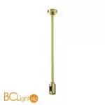 Крепление потолочное Medium 360мм с вводом питания Flarity латунь Maytoni Accessories for tracks TRA158C-BL1-BS