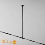 Крепление потолочное Long 700мм с вводом питания Flarity черный Maytoni Accessories for tracks TRA159C-B1-B - Фото 1