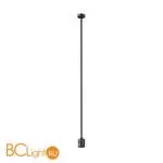 Крепление потолочное Long 760мм с прямым коннектором питания Flarity черный Maytoni Accessories for tracks TRA159C-IPCL1-B