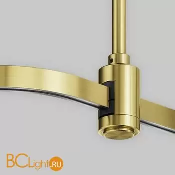 Радиусный коннектор для шинопровода Flarity латунь Maytoni Accessories for tracks TRX154-RC80-BS - Фото 0