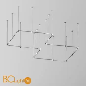 Радиусный коннектор для шинопровода Flarity платина Maytoni Accessories for tracks TRX154-RC80-PT - Фото 5