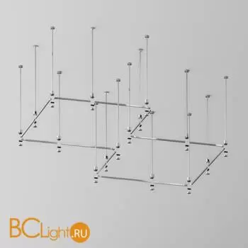 Радиусный коннектор для шинопровода Flarity платина Maytoni Accessories for tracks TRX154-RC80-PT - Фото 4