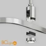 Радиусный коннектор для шинопровода Flarity платина Maytoni Accessories for tracks TRX154-RC80-PT - Фото 2