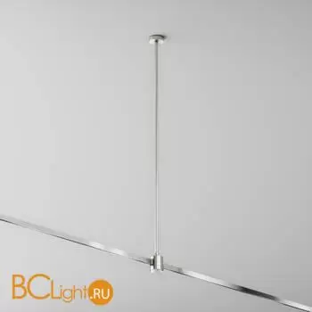 Крепление потолочное Long 700мм с прямым коннектором питания Flarity платина Maytoni Accessories for tracks TRA159C-IPC1-PT - Фото 0